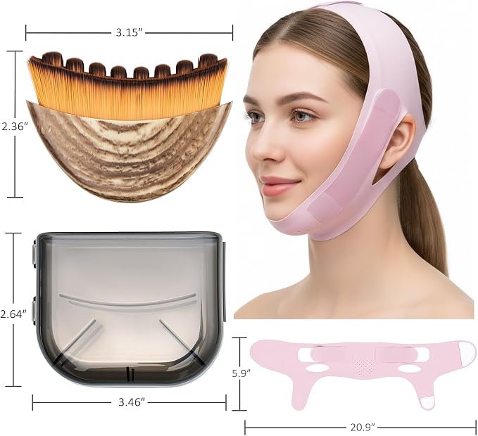 Face Brush- Pink Mask