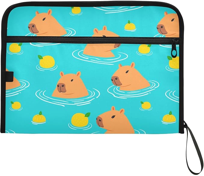 Cute Capybara Teal
