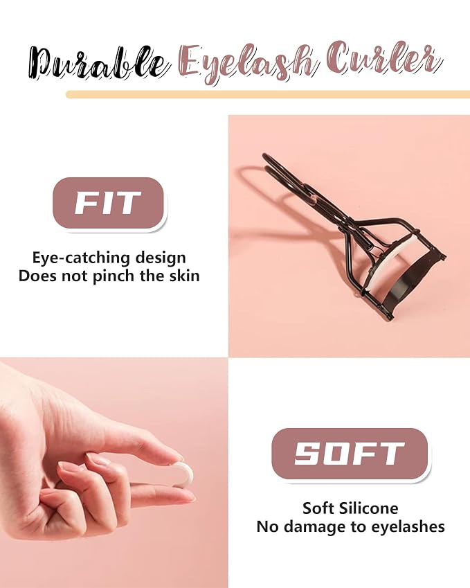 2 Black + Eyelash curler