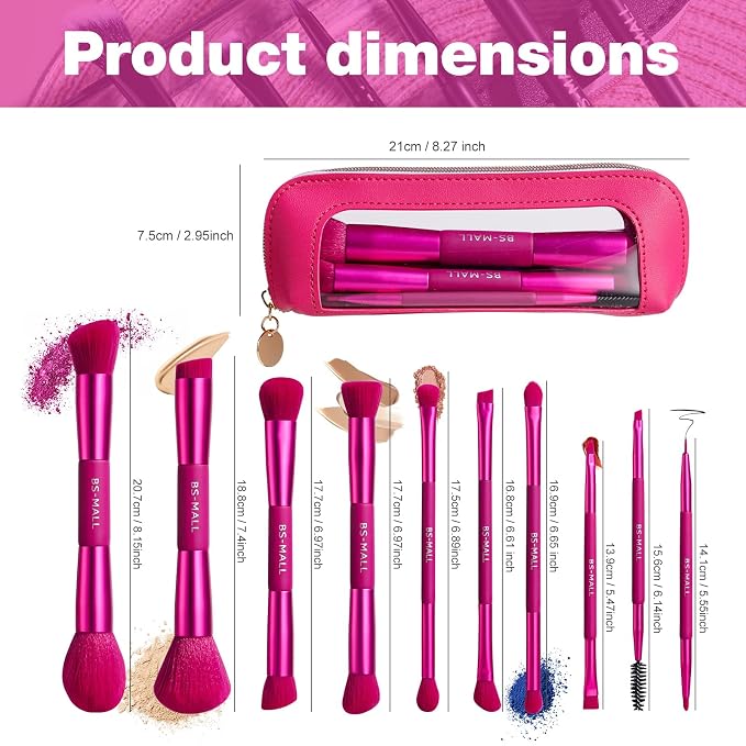 10 PCS Hot Pink