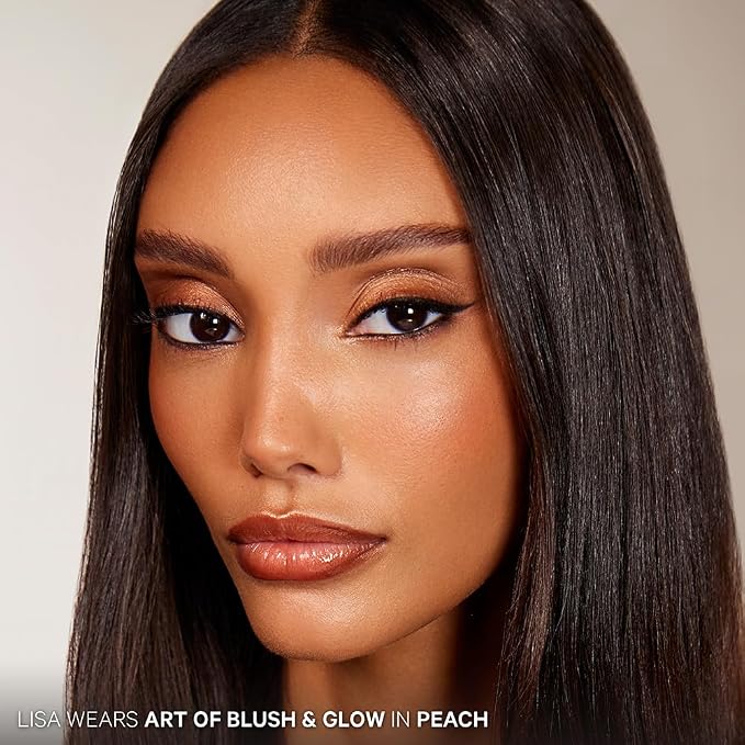 PEACH (Dahlia matte blush and Golden Haze highlighter)