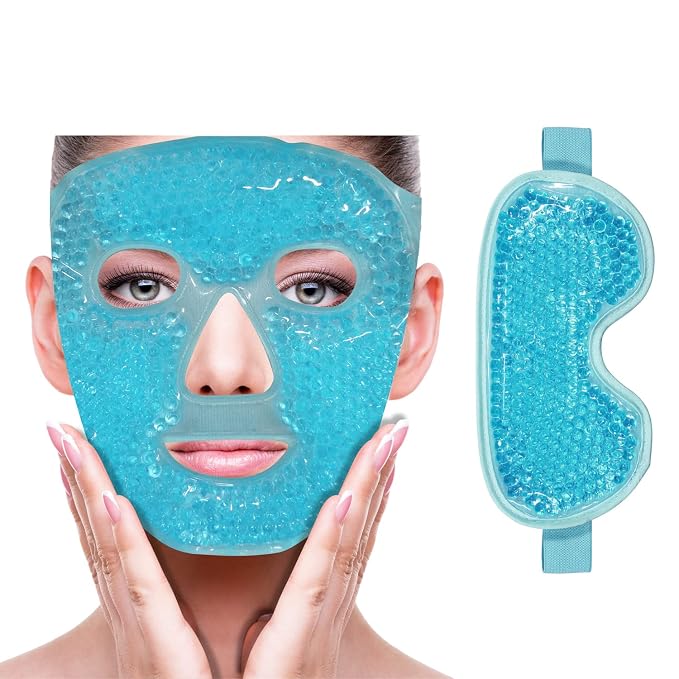 Blue(1* Eye Mask+1*face Mask )