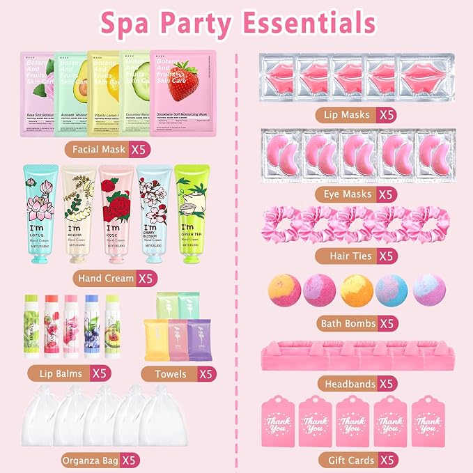 55Pcs-Pink