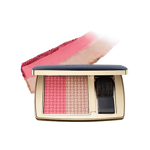Open Secret - A Blush + Highlight duo with a warm matte pink blush and a shimmering rose gold highli