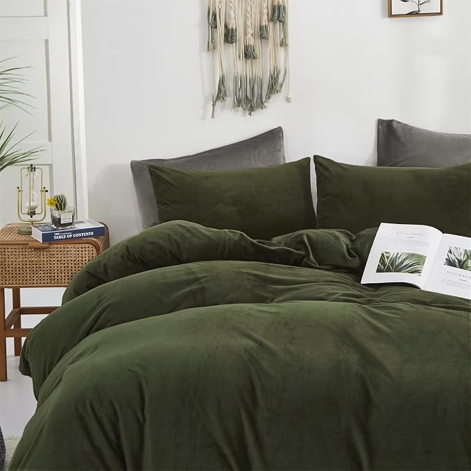 1-army Green Velvet