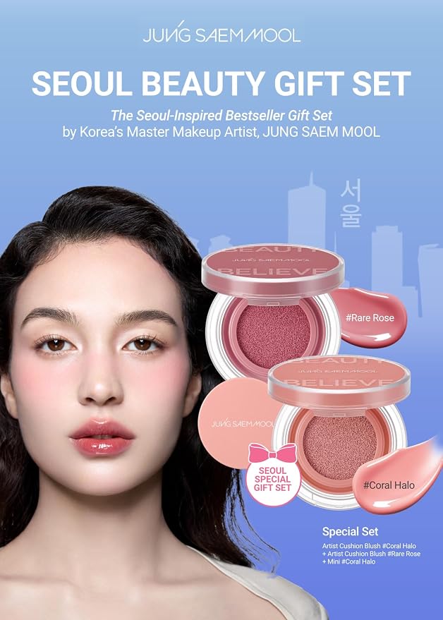 Dewy Gift Set | Coral Halo & Rare Rose