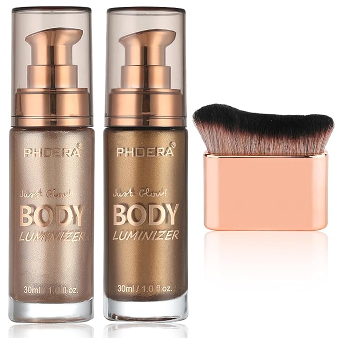 2PCS 101+103/ Rose Gold+Glistening Bronze