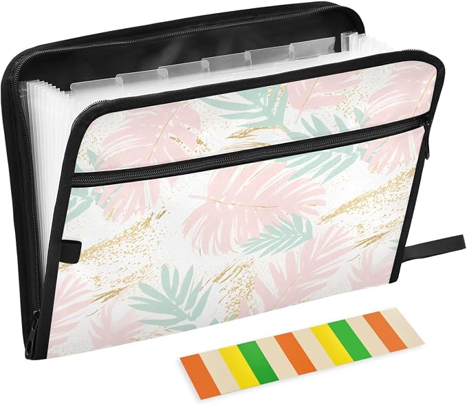 Tropical Floral Pastel Pink Mint Gold