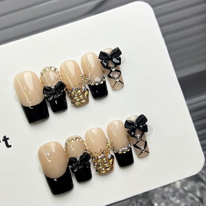 Black French Tip