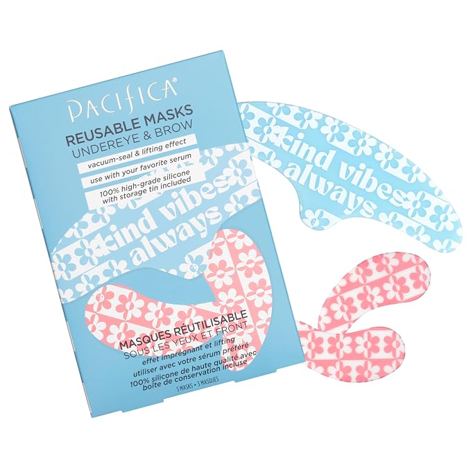 Set of 3 - Reusable Undereye & Brow Mask Set