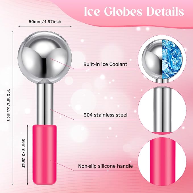 Silver (Pink Handle)