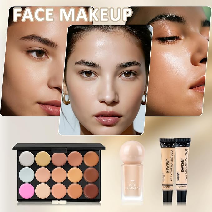 Blue Medium Makeup Gift