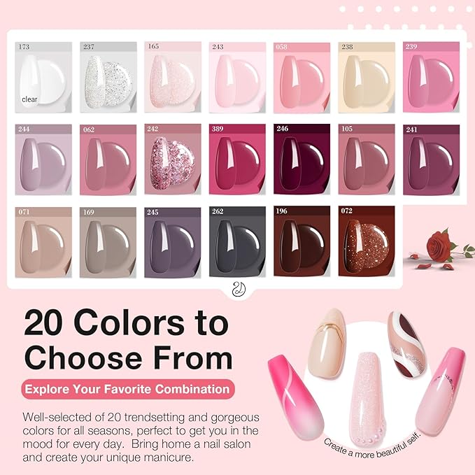 Auburn Cerise Nude Pink
