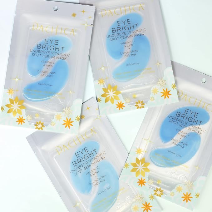 Set of 4 - Bright Undereye Spot Serum Mask