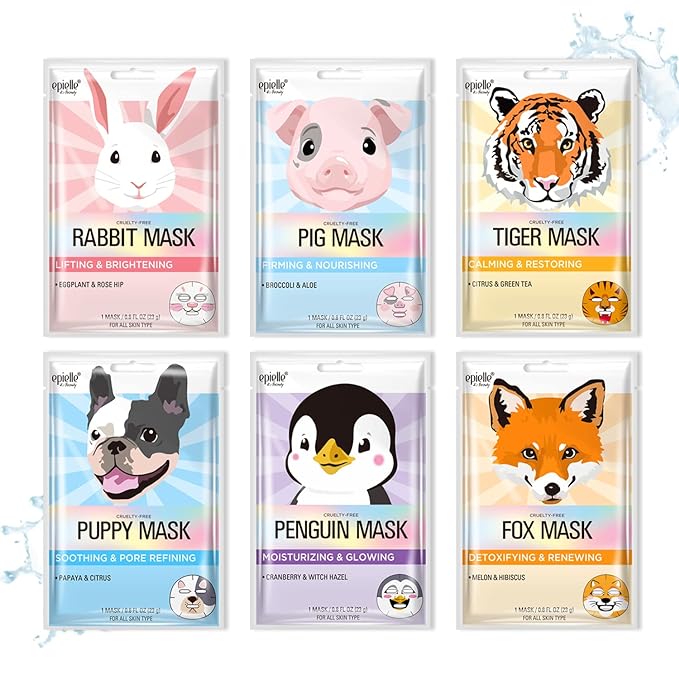 Fuzzy Friends 6 Pack