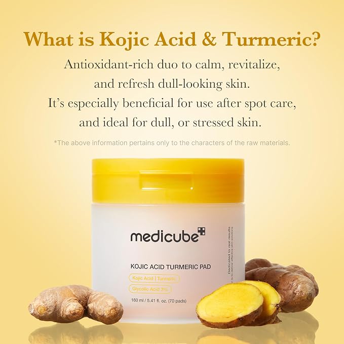 Kojic Acid Turmeric Pads