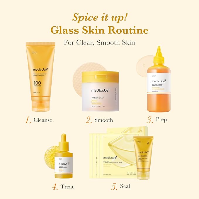 Kojic Acid Turmeric Pads
