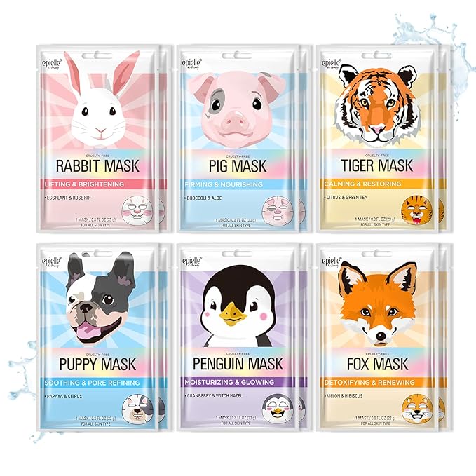 Fuzzy Friends 12 Pack
