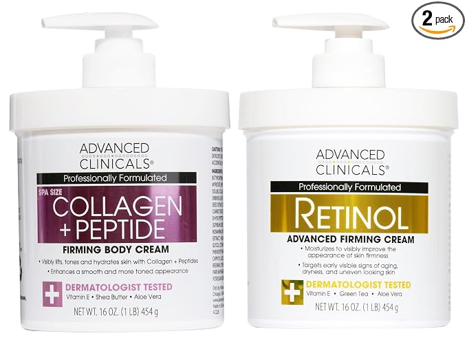 Collagen Peptides + Retinol Cream Bundle