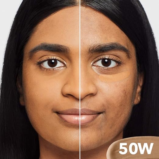 50W: Tan skin with Warm undertones