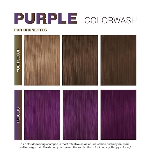 Purple For Brunettes