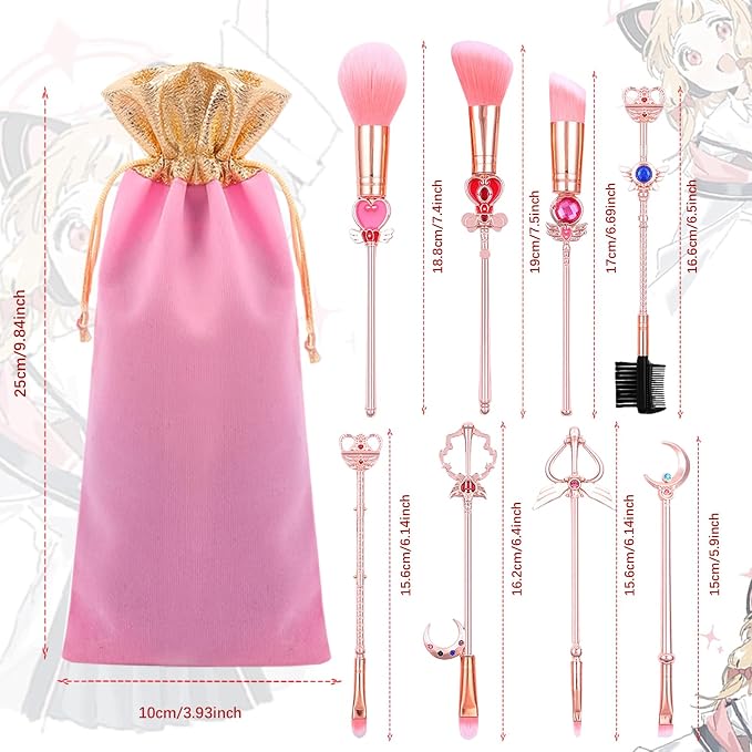 Pink-9Pcs