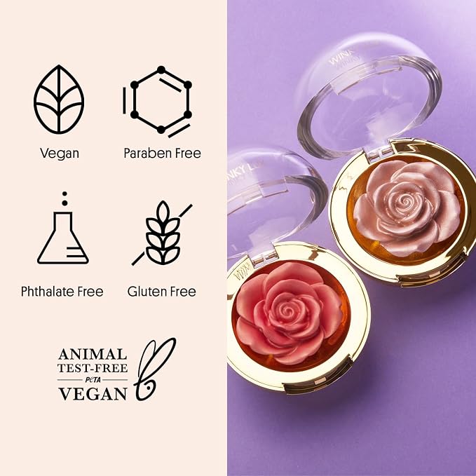 Highlighter - Rosé (Warm Toned Coral Pink)
