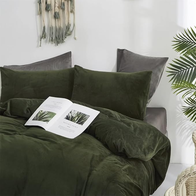 1-army Green Velvet