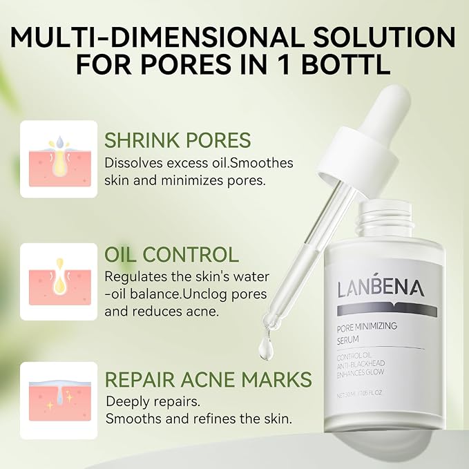 Bamboo Charcoal Pore Strips+Pore Serum