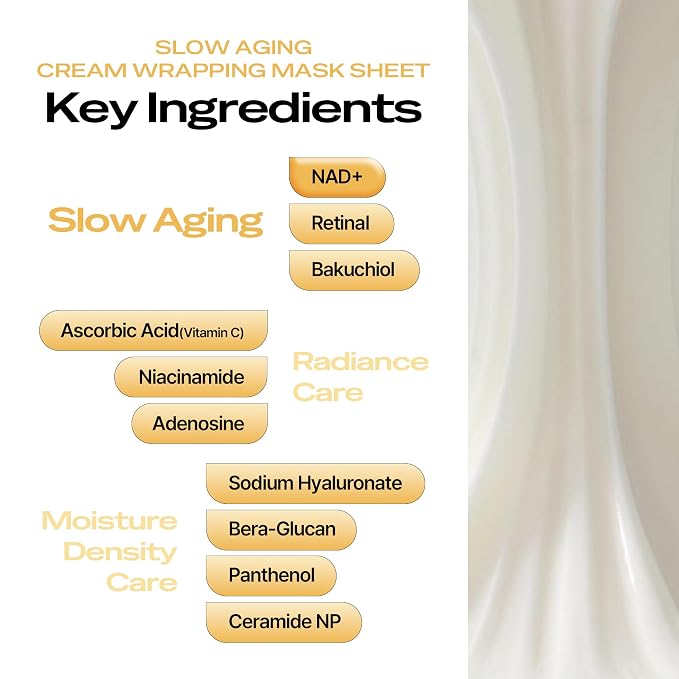 NAD+ Slowing Aging Cream Mask