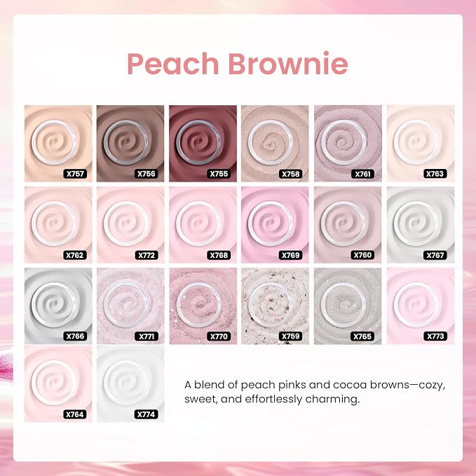 Peach Brownie