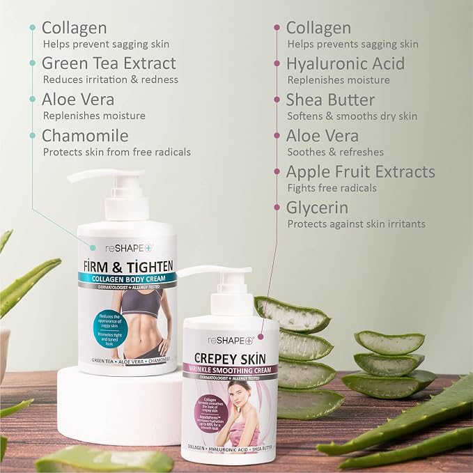 Collagen Body Cream + Wrinkle Cream