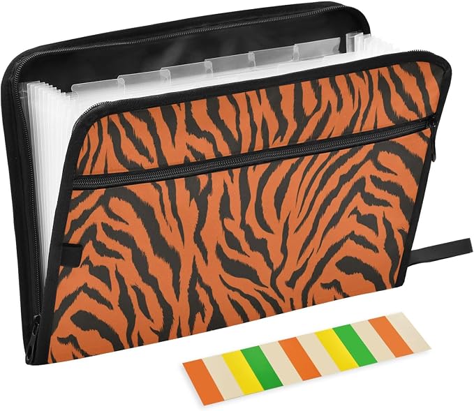 Black Orange Tiger Skin