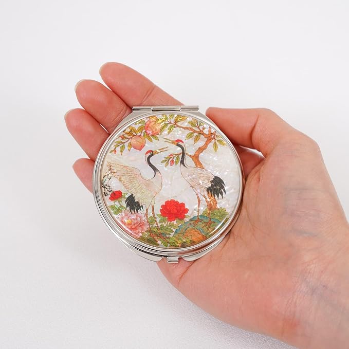 Peach Pine Cranes