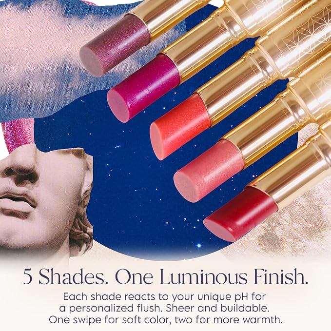 Astral Intuition Sheer Berry w/ Blue-Violet Shimmer