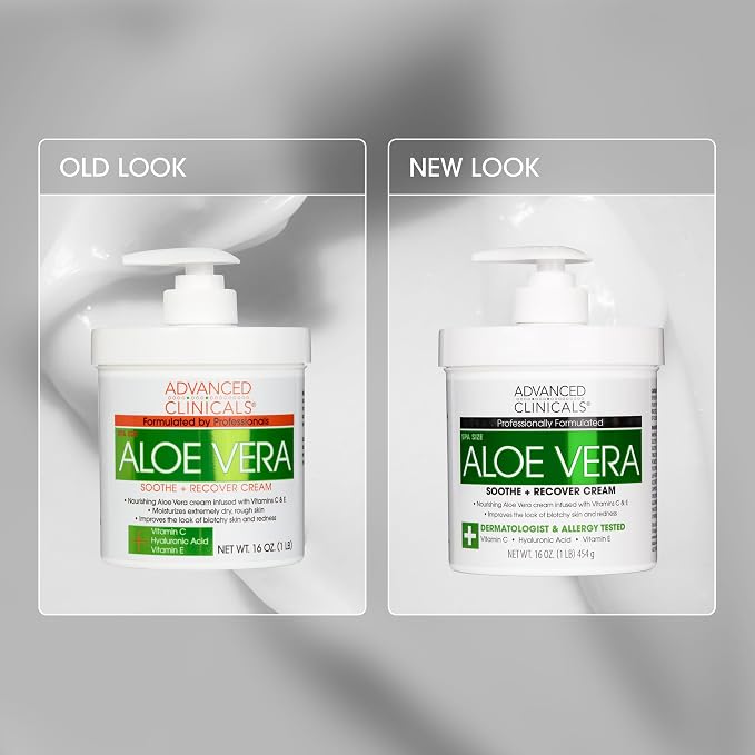 2 - Aloe Vera Soothe + Recover Cream