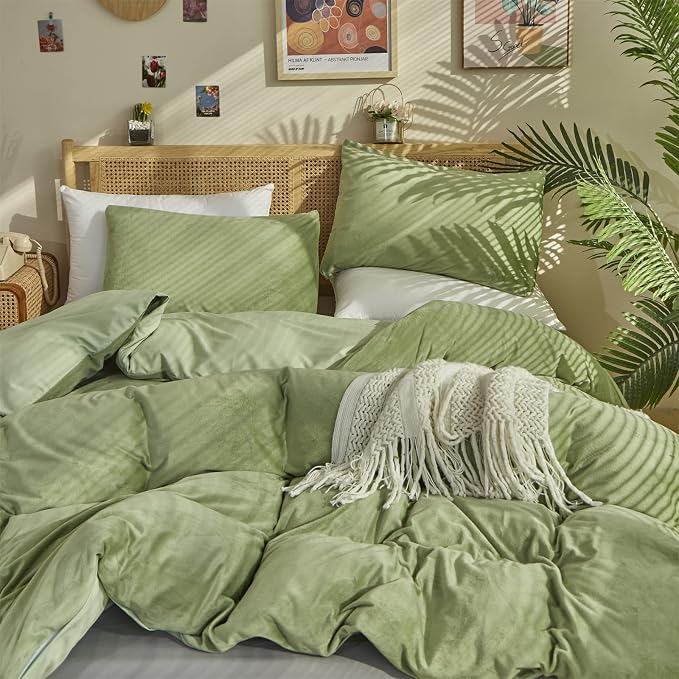 1-sage Green Velvet