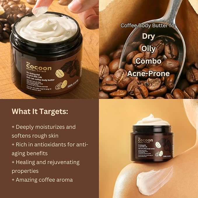Face Polish, Body Polish & Body Butter Combo - 6.76 fl oz each