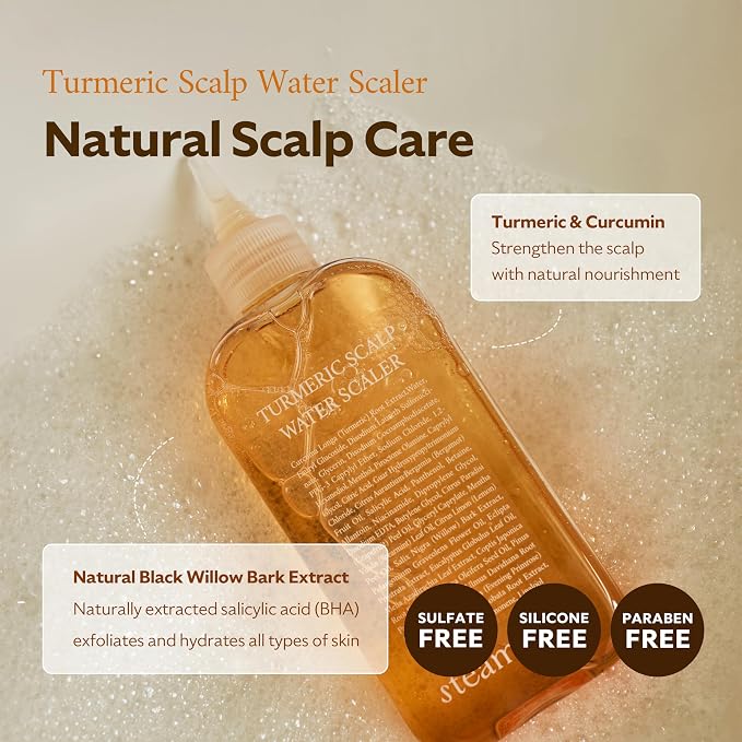 Turmeric Scalp Water Scaler, 8.45 fl oz
