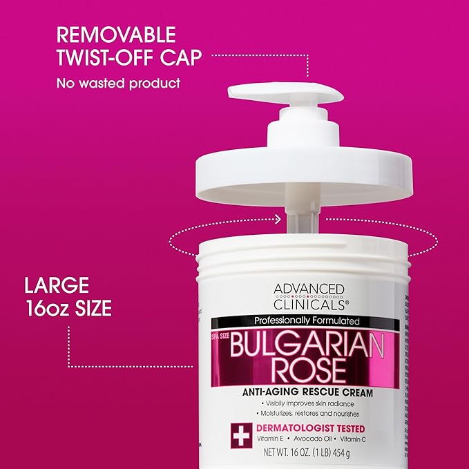 4 - Bulgarian Rose Anti-Aging Body Cream