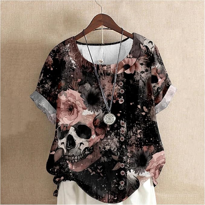 Skull Rose