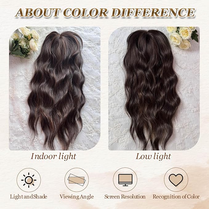 Medium Brown with Highlights