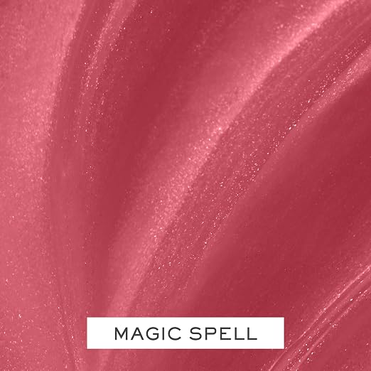 07 Magic Spell: sheer magenta with silver sparkle