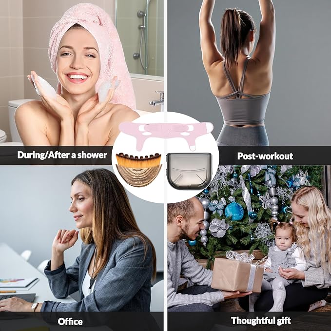 Face Brush- Pink Mask