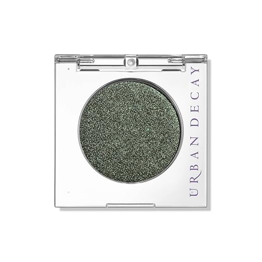 25 Psych (warm green metallic with gold microglitter)