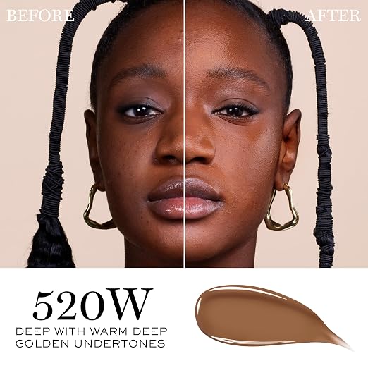520W: deep with warm deep golden undertones