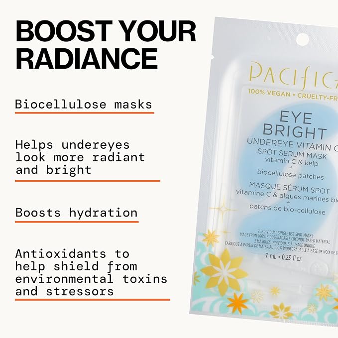 Set of 4 - Bright Undereye Spot Serum Mask