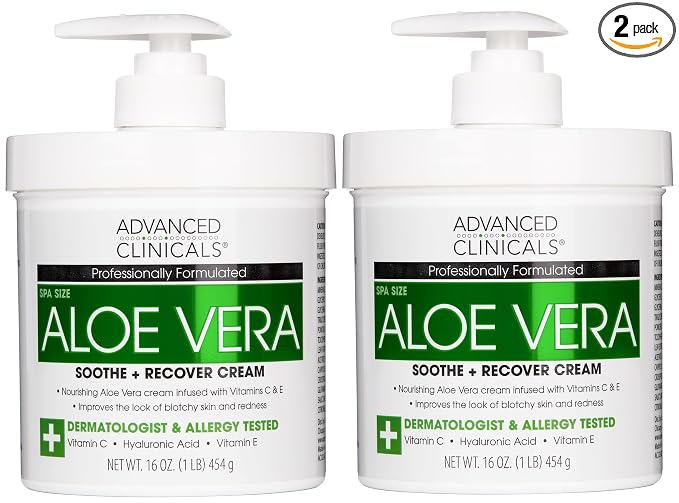 2 - Aloe Vera Soothe + Recover Cream