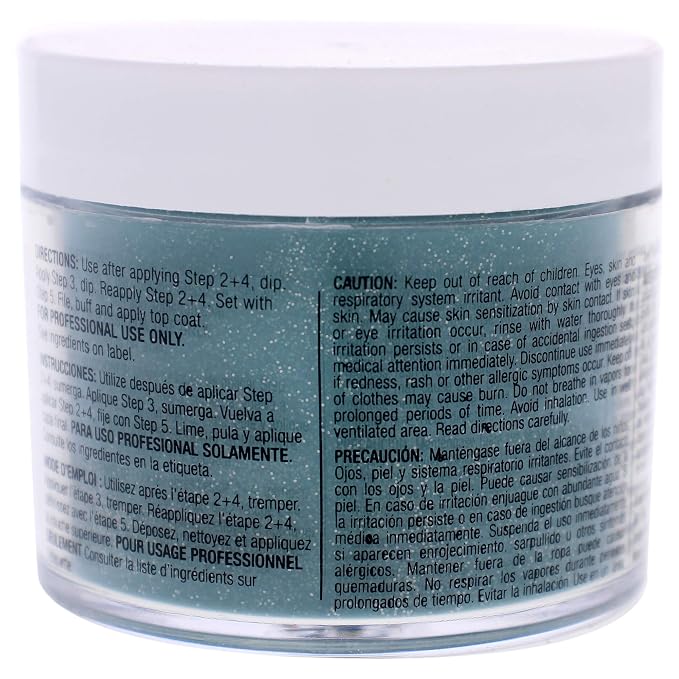 Green Glitter w/Blue Undertones - GREEN