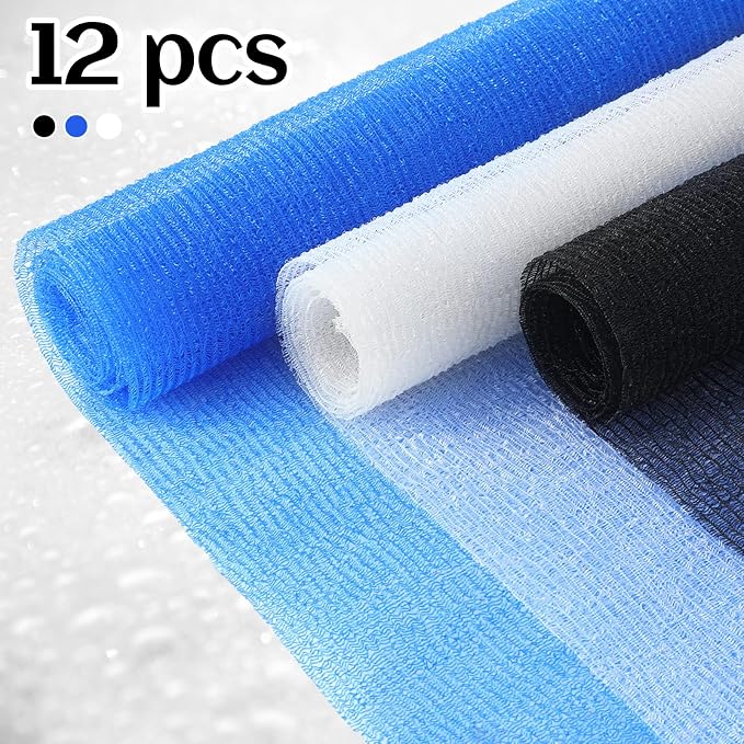 White, Black, Dark Blue
